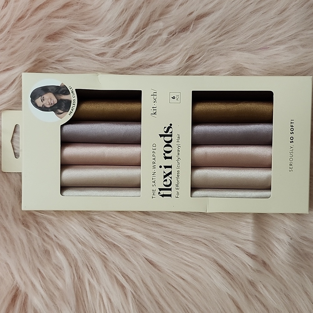 Brand New KITSCH SATIN FLEXI-RODS-6CT